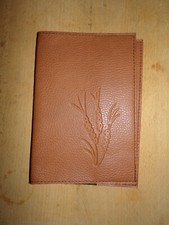 Couvre-Livre en cuir + 2