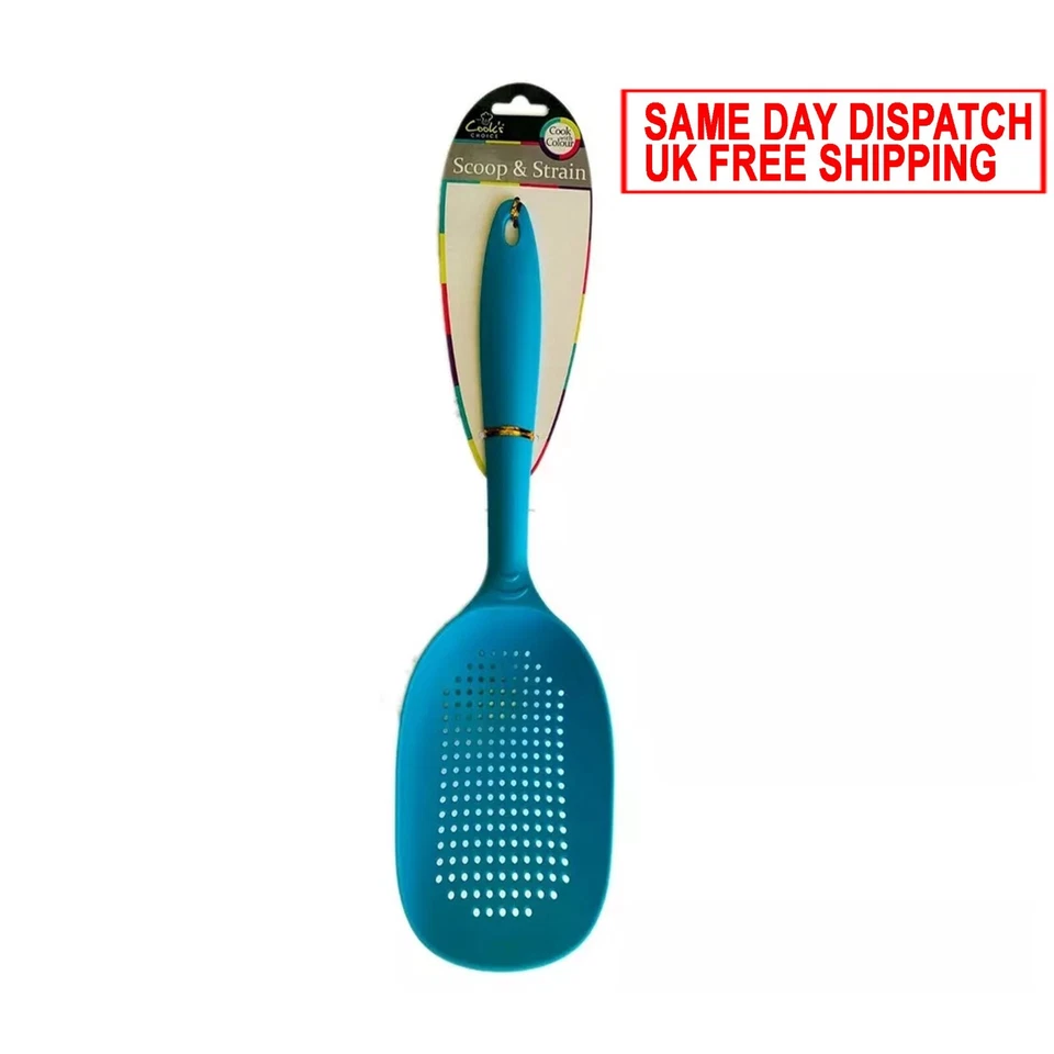 Cooks Choice Scoop & Strainer Suitable for Nonstick, Cookware and heat resistant