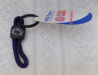 Penn State Rope Key Chain Penn State Nittany Lions Rope Style Logo Key Chain Adjustable Length ...