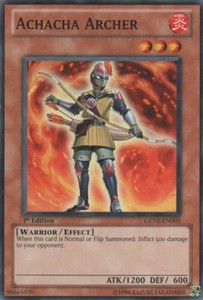 Achacha Archer - GENF-EN003 - Common - Unlimited Edition x3 - Lightly Played