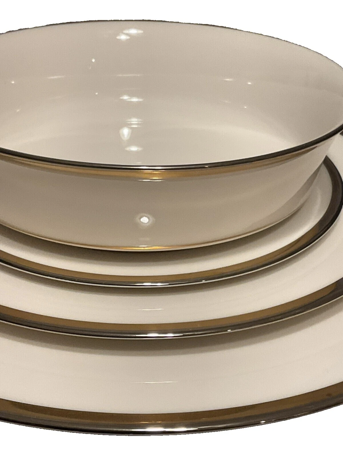 Porcelana blanca Noritake Servicio de Cena Conjuntos