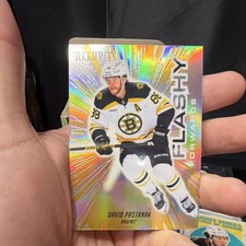 Upper Deck 2025-26 Allure Flashy Forwards #FF-7 David Pastrnak Bruins