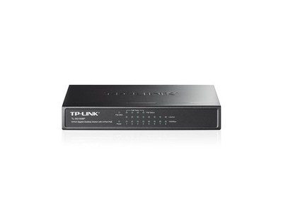 TP-Link TL-SG1008P Gigabit Switch 8-Port 4x PoE 53W Plug&Play Netzwerk