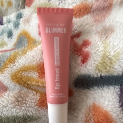 Revlon Glimmer Lip Balm Mask Pink Peach Scented