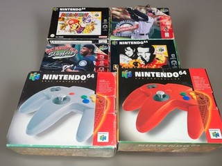N64 Scatole Vuote Alcune Con Intarsi Plz Leggi Desc Nintendo 64