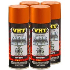VHT High Temp Paint VHTSP402 (4-PACK); Engine Metallic 11oz Burnt Copper 650°F