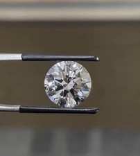 3,05 CARAT E -VVS2 CULTIVÉ EN LABORATOIRE CVD DIAMANT COUPE RONDE EN VRAC...