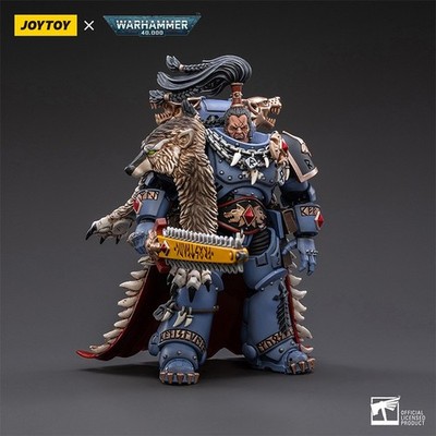 JOYTOY Warhammer 40K 1/18 Actionfigur Space Wolves Ragnar Schwarzmähne Neu OVP