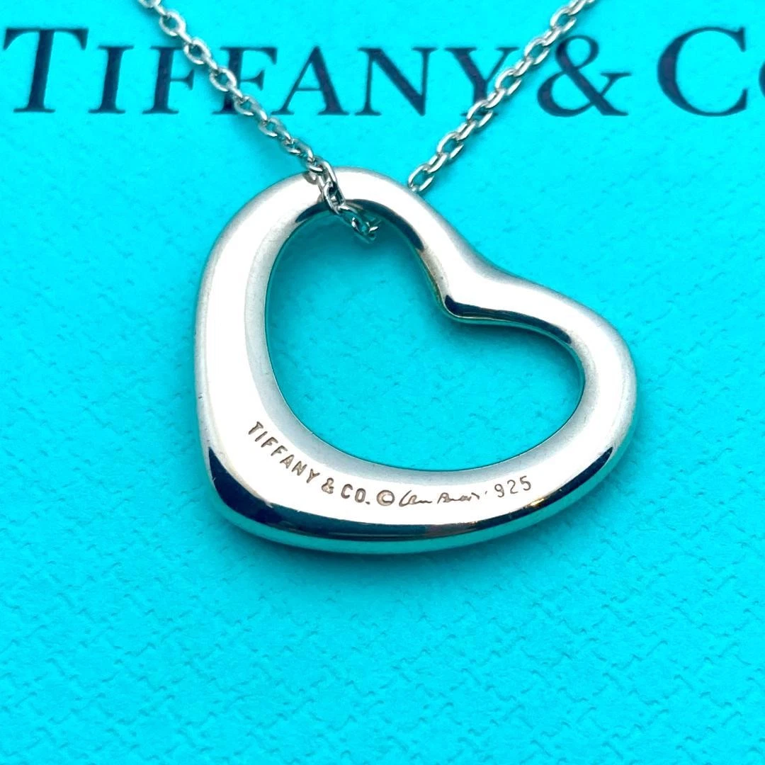 Elsa Peretti Open Heart Necklace for sale | eBay