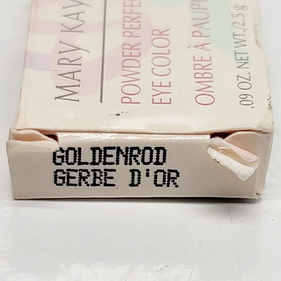 Mary Kay Eye Shadow Goldenrod Powder Perfect Golden Rod Pressed 2232 - Image 4 of 4