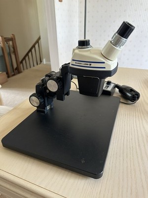 Bausch & Lomb StereoZoom 4 Microscope System   Fully Functional w/ Clean Optics