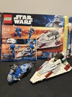 LEGO Star Wars Mace Windu's Jedi Starfighter 7868 Build Only Box and Instruction