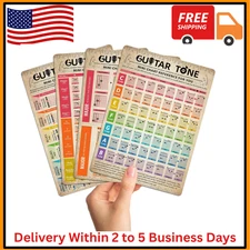 Guitar Theory Chart of Chords Guitar Chord Cheat Sheet Cards Guitar Theory Chart