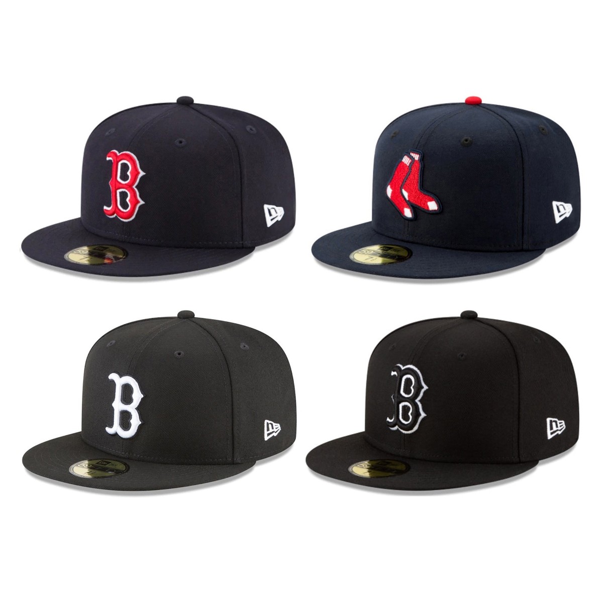 Boston Red Sox BOS MLB Authentic New Era 59FIFTY Fitted Cap - 5950