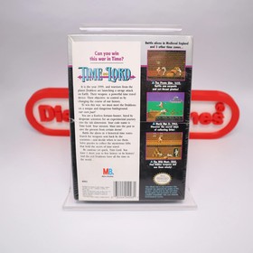 NES Nintendo Game TIME LORD - NEW & Factory Sealed with Authentic H-Seam!