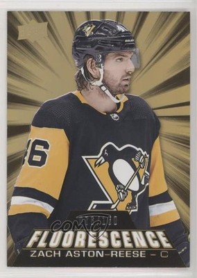 2018-19 Upper Deck Fluorescence Gold 76/150 Zach Aston-Reese #F-46 Rookie RC 0r4