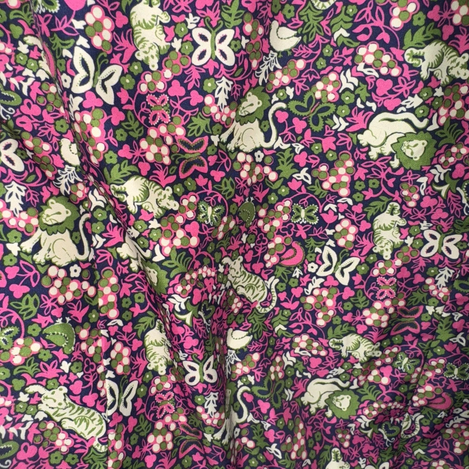 Lilly Pulitzer Brown Down Vest With Floral Lining Size XL - Image 4 of 4