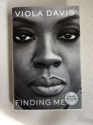 Finding Me :Viola Davis  First Edition Hardcover signed bookplate with COA