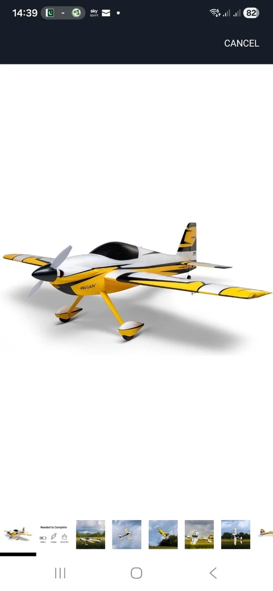 Set Aste Di Comando (Pushrod) Per E-flite Mini Convergence - Ricambio Originale EFL9306