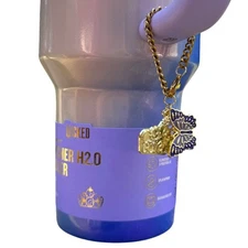 CharCharms Wicked Glinda Handle Charm – Fits Stanley 40oz and 30oz Gold & Purple