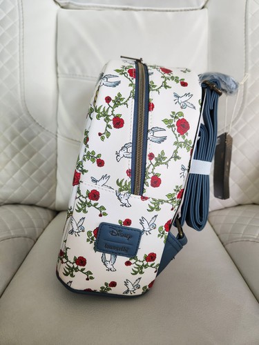 Loungefly Disney Beauty and the Beast Stained Glass Mini Backpack - 第 2/4 張圖片