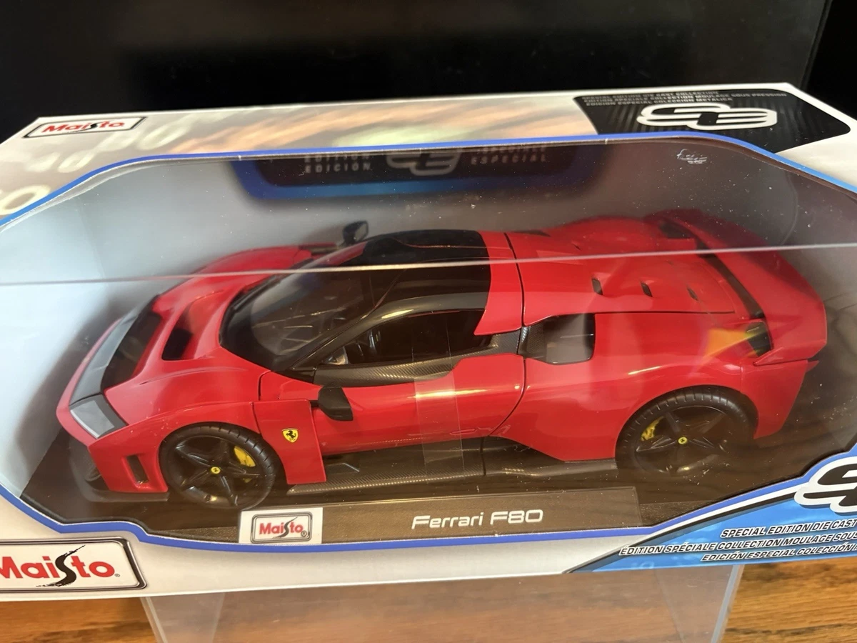 Ferrari F80 1:18 Maisto Exclusive Style Special Edition RED NIB NEVER OPENED