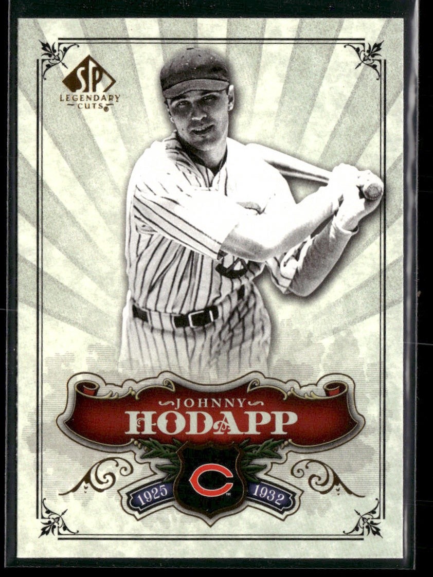 2006 SP Legendary Cuts #81 Johnny Hodapp