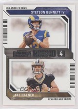 2023 Panini Contenders Round Numbers Jake Haener Stetson Bennett IV #20 c6h