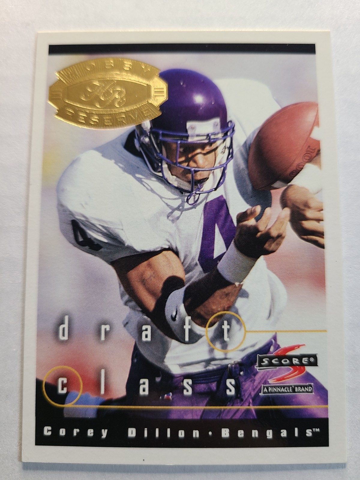1997 Score - Draft Class Corey Dillon #288 Hobby Reserve (RC)