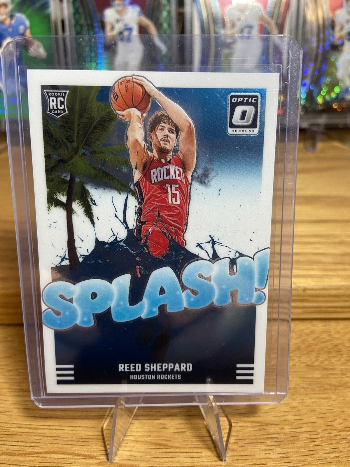 2024-25 Panini Donruss Optic - Splash! Reed Sheppard #13 (RC)