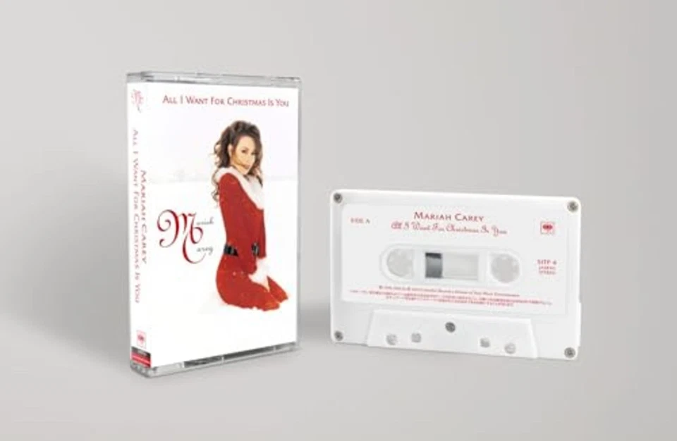 MARIAH CAREY ALL I WANT FOR CHRISTMAS IS YOU CASSETTE MUSIC TAPE F/S w/Tracking# - Image 2 of 3