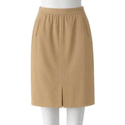 Vintage Escada Margaretha Ley Tan Wool Blend Pencil Skirt Size 40 US 10 Career
