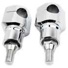 2.5” Chrome Riser Kit for OEM Harley Springer Heritage Softail FLSTSB FLSTS