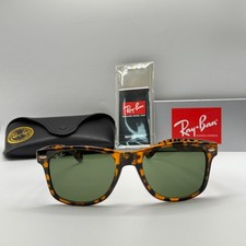 Ray-Ban RB2140 Wayfarer Sunglasses Unisex Black Frame 56mm Dark Lens UV