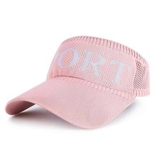 Sun Visor Hats Unisex Tennis Golf UV Protection Elastic Cap Sportswear Art