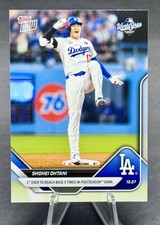 2025 Topps Now - Shohei Ohtani #906 World Series 2025 Postseason Record /56892