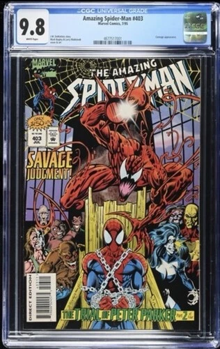 Amazing Spider-man 403 Cgc 9.8 Marvel 1995