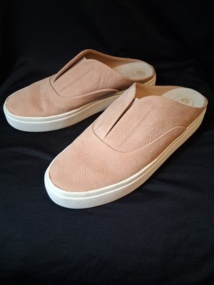 Corso Como CC-Trena Slides SlipOn Sneakers Women's 9.5 Adobe Rose Nubuck Leather