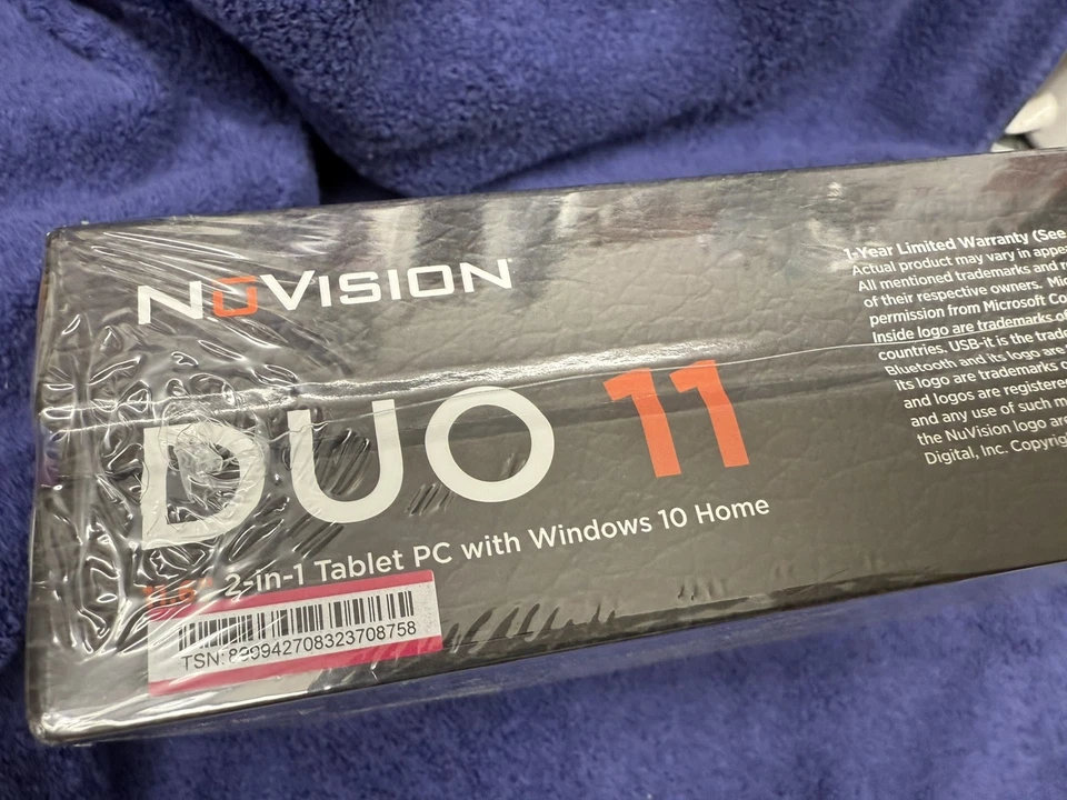 NuVision Duo 11 32GB, Wi-Fi, 11.6 inch  Sealed New Unused - Image 2 of 4