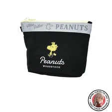 New Marimocraft Woodstock and Snoopy Cosmetic Pouch Large Freestanding for Small