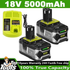 Batteria 18V 5,0Ah 8,0Ah per batteria RYOBI One Plus litio RB18L50 P108 P104 P107