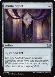 Orzhov Signet (249/423) Duskmourn: House of Horror Commander