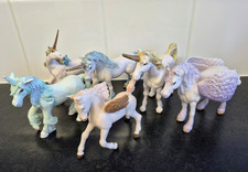 Papo & Schleich Unicorn & Pegasus Figure Bundle