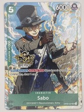 Sabo [3rd Anniversary] OP09-027 Prices | One Piece Promo | One