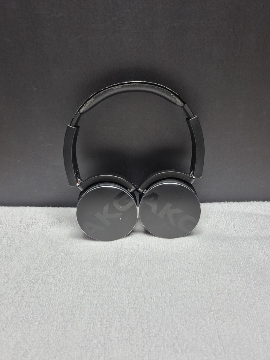 AKG Y50BT Wireless Bluetooth Headphones Black – Works Great