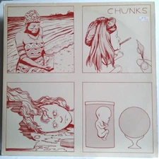 Chunks RARE Punk LP Descendents~Minutemen~Black Flag~Saccharine Trust~Wax Trax