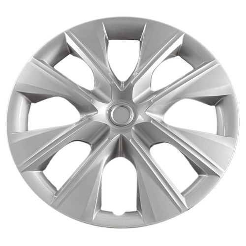 Set of (4) 15" Silver Hubcap Replacements fit Toyota Corolla 2014-2019, 8 Spoke - Picture 3 of 6