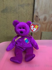 misspelled millennium beanie baby