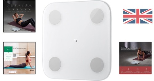 Advanced Mi Smart Scale 30x30 cm, Bluetooth Connectivity, Tempered Glass Design - Picture 2 of 11