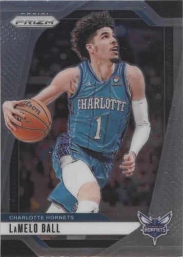 LAMELO BALL 2024-25 Panini Prizm NBA Orange Refractor /49 #30